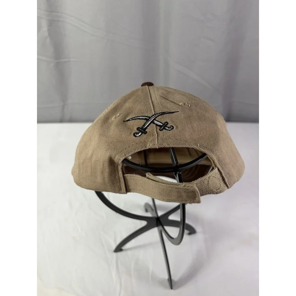 Gurkha Cigar Hat With Blue/Brown Adjustable Distressed Very Nice
